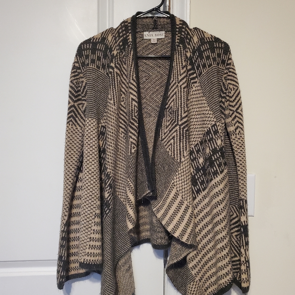 Patchwork cardigan